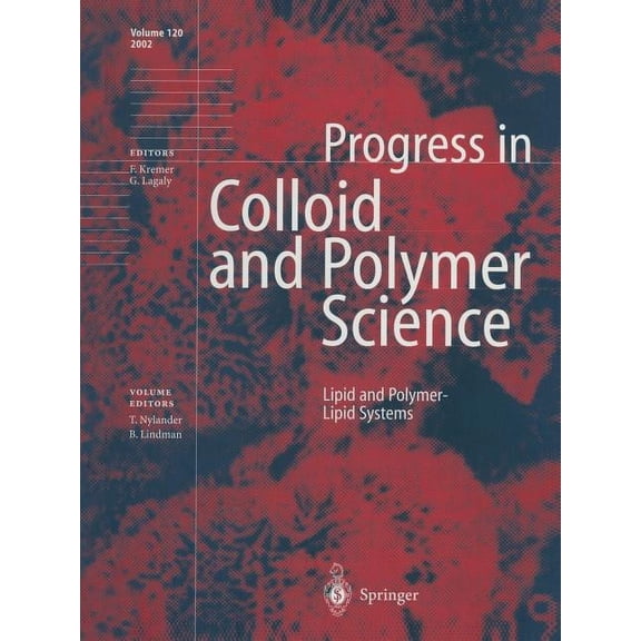 Progress in Colloid and Polymer Science Lipid and Polymer-Lipid Systems, Book 120, (Paperback)