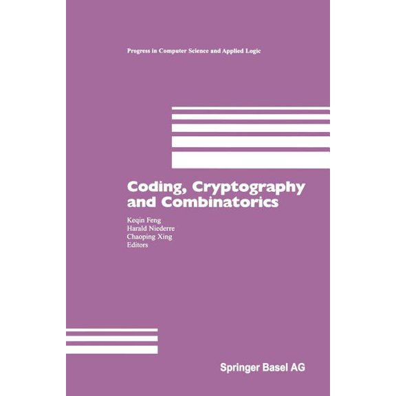 Progress in Computer Science and Applied Coding, Cryptography and Combinatorics, Book 23, (Paperback)