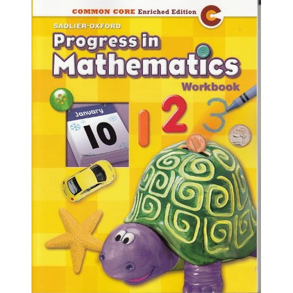 Pre-Owned Progress in Mathematics 2014 Common Core Enriched Edition Student Workbook Grade K (Workbook) 0821551000 9780821551004