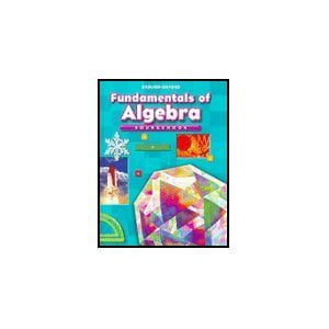 Fundamentals of Algebra: Sourcebook, Course 1, 9780821582077, 0821582070, Hardcover,