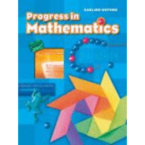 Pre-Owned Progress in Mathematics, Grade 2 (Paperback) 082158202X 9780821582022