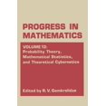 thumbnail image 1 of Progress in Mathematics Probability Theory, Mathematical Statistics, and Theoretical Cybernetics, Book 13, (Paperback), 1 of 1