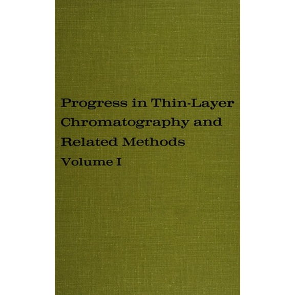 Pre-Owned Progress in Thin-layer Chromatography and Related Methods 9780250399680