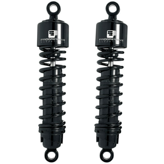 Progressive 412 Series Black 13.5" Motorcycle Rear Shocks (412-4073B)