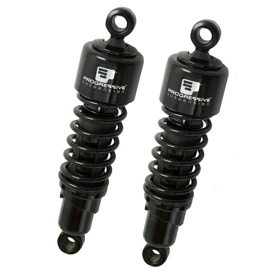 Progressive 412 Series Motorcycle Black 12.5" Rear Shocks (412-4064B)