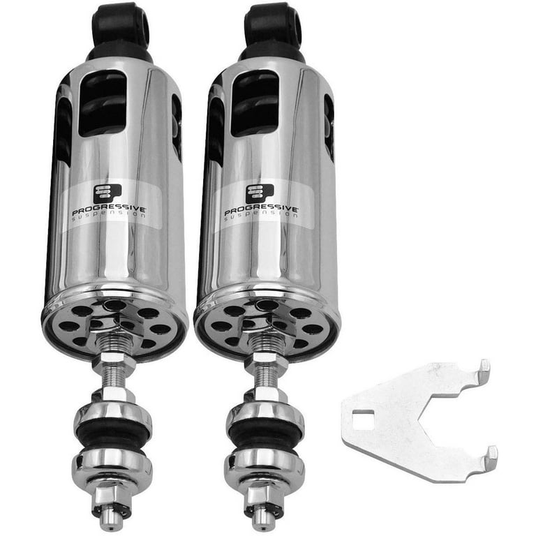 Progressive 422 Series Heavy Duty Chrome Rear Shocks 422 4002C