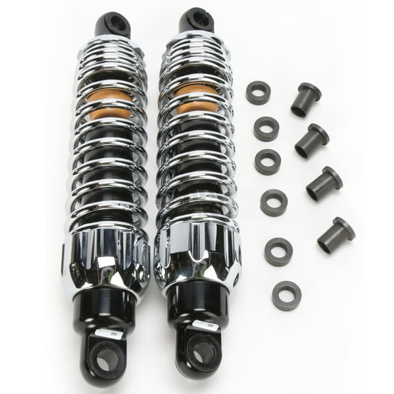 Progressive 444 Series 13" Standard Chrome Rear Shocks (444-4039C)