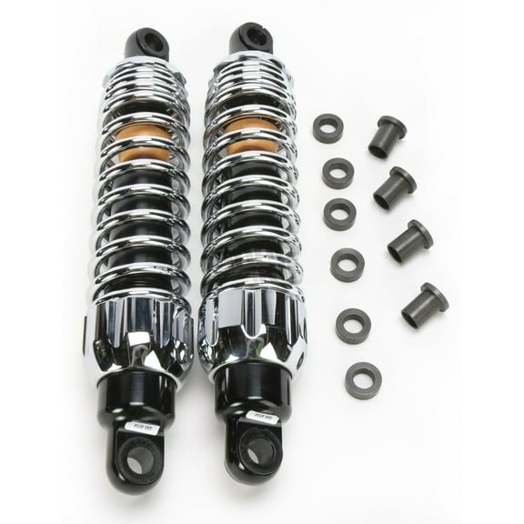 Progressive 444 Series Standard Chrome 11.5" Rear Shocks (444-4059C)