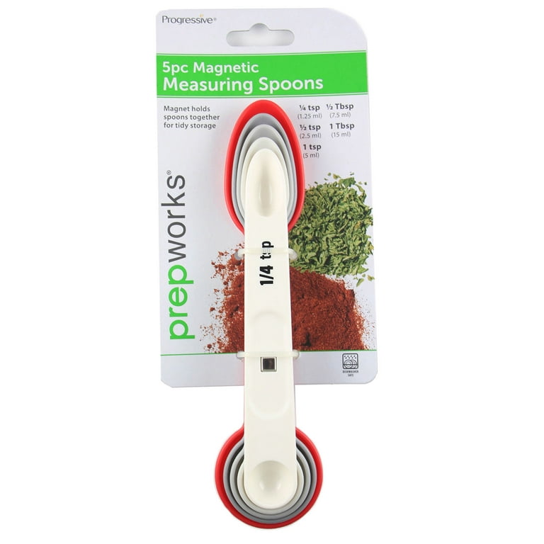 Progressive 5pc Magnetic Measuring Spoons 