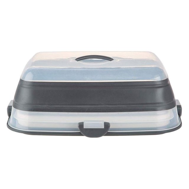 Progressive BCC7 CHNRED Collapsible Entertaining w/Deviled Egg Tray