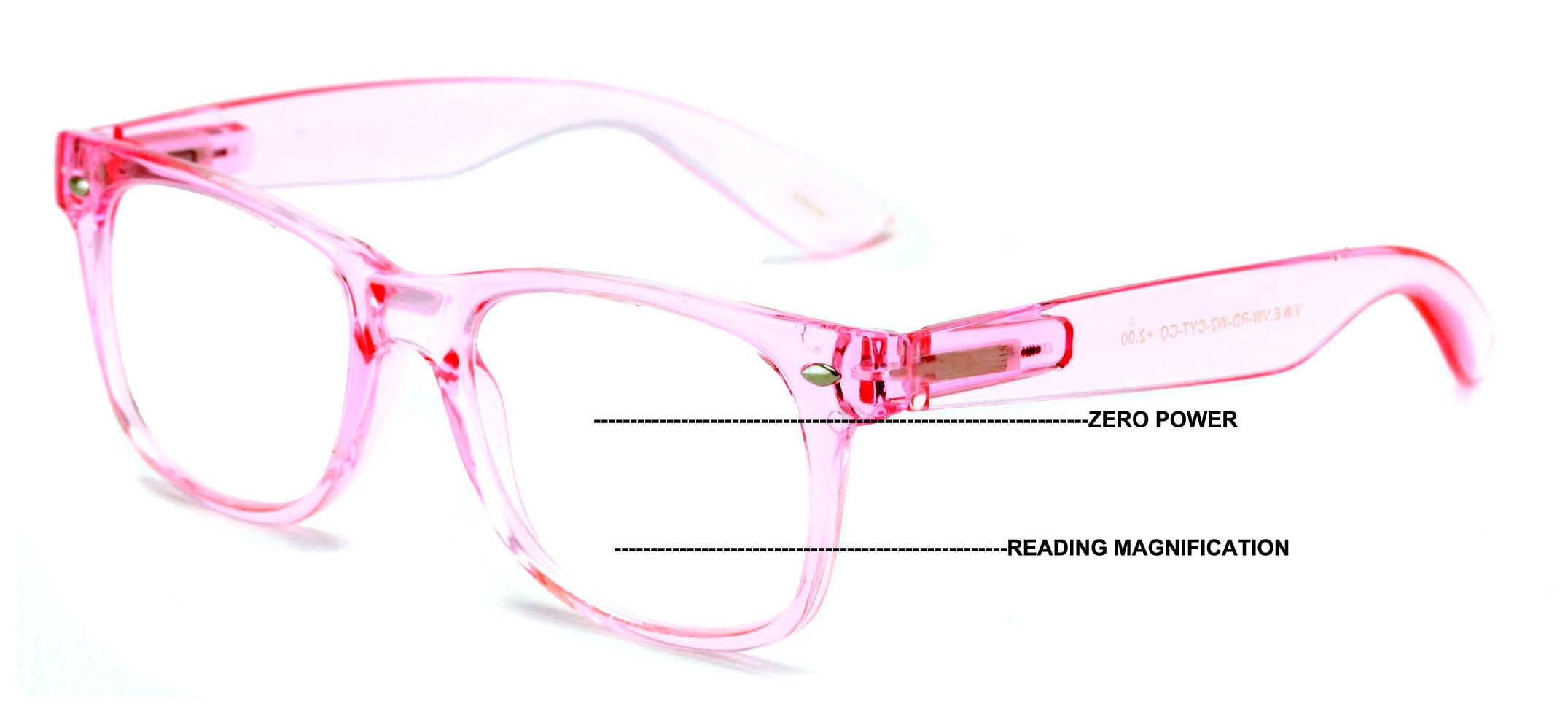 Progressive Lens Reader Machine Progressive Clear Bifocal Reading glasses - No Line or Bubble - Zero ...