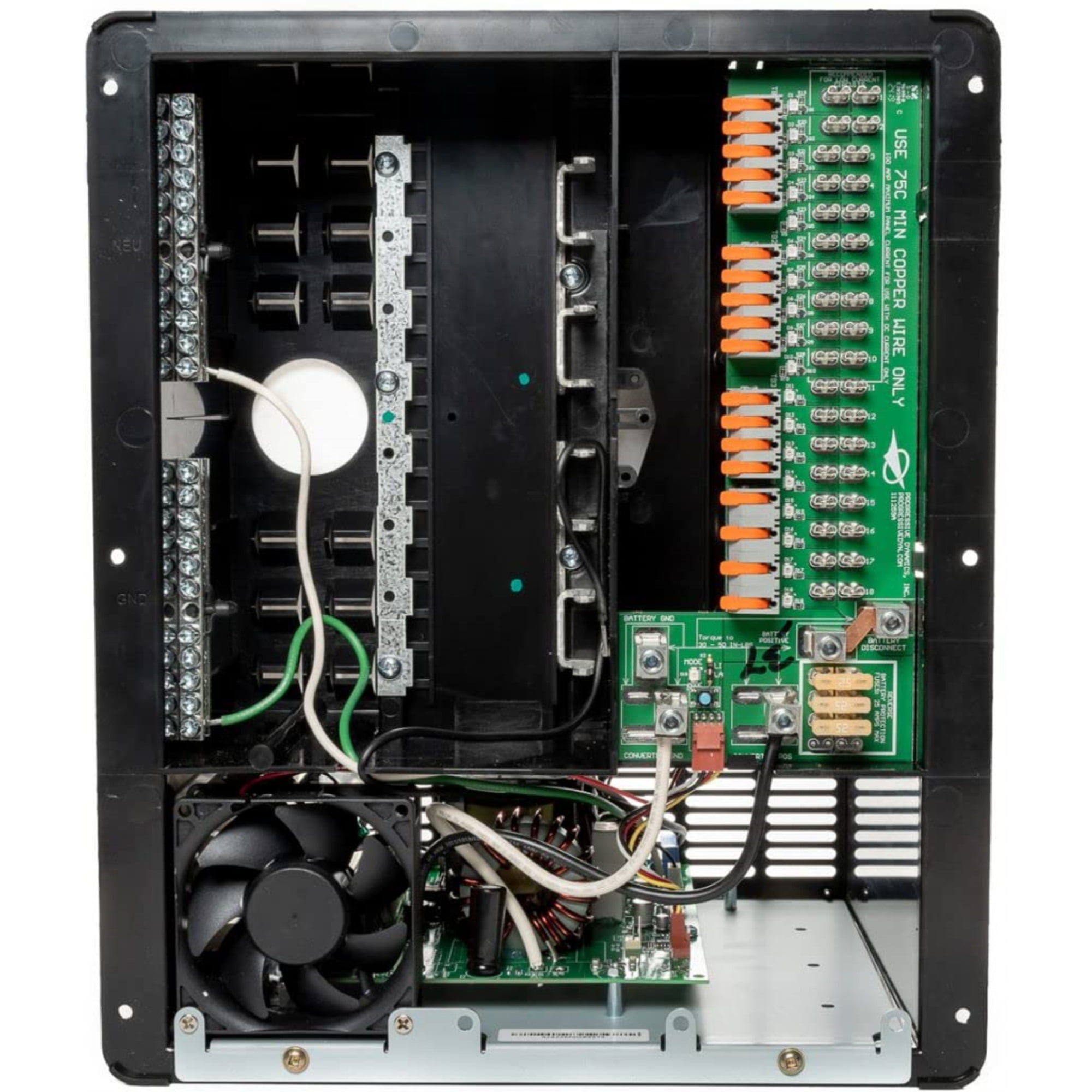 PROG DYNAMIC Progressive Dynamics PD4590AV Inteli-Power 4500 Series All-in-One AC/DC Distribution Panel - 90 Amp