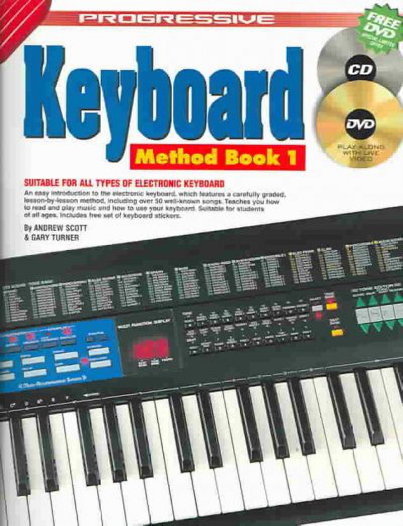Progressive Electronic Keyboard Method Book 1 Andrew Scott; Gary Turner