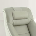 thumbnail image 1 of Progressive Furnitur Relax-R Cervical Pillow Top Grain Leather Grey, 1 of 2
