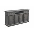 thumbnail image 1 of Progressive Furniture Harrison 60 Inch TV Wood Media Console in Antique Gray, 1 of 5