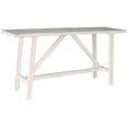 thumbnail image 1 of Progressive Furniture A733-70W 78 x 22 x 37 in. Console Table, Antique White Linen Finish, 1 of 2