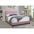 thumbnail image 1 of Progressive Furniture U390-20 All-in-One Upholstered Bed, Pink - Queen Size, 1 of 3