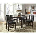 thumbnail image 1 of Progressive Furniture Athena Set of 2 Wood Dining Chairs Dark Chocolate Brown, 1 of 5