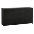 thumbnail image 1 of Progressive Furniture  B713-21 Warrior Drawer Dresser In Black, 1 of 1
