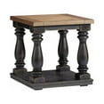 thumbnail image 1 of Progressive Furniture T464-04 Living Room End Table, Oak & Brushed Licorice, 1 of 2