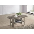 thumbnail image 1 of Progressive Furniture Chip Engineered Wood Cocktail Table in Taupe Gray, 1 of 3