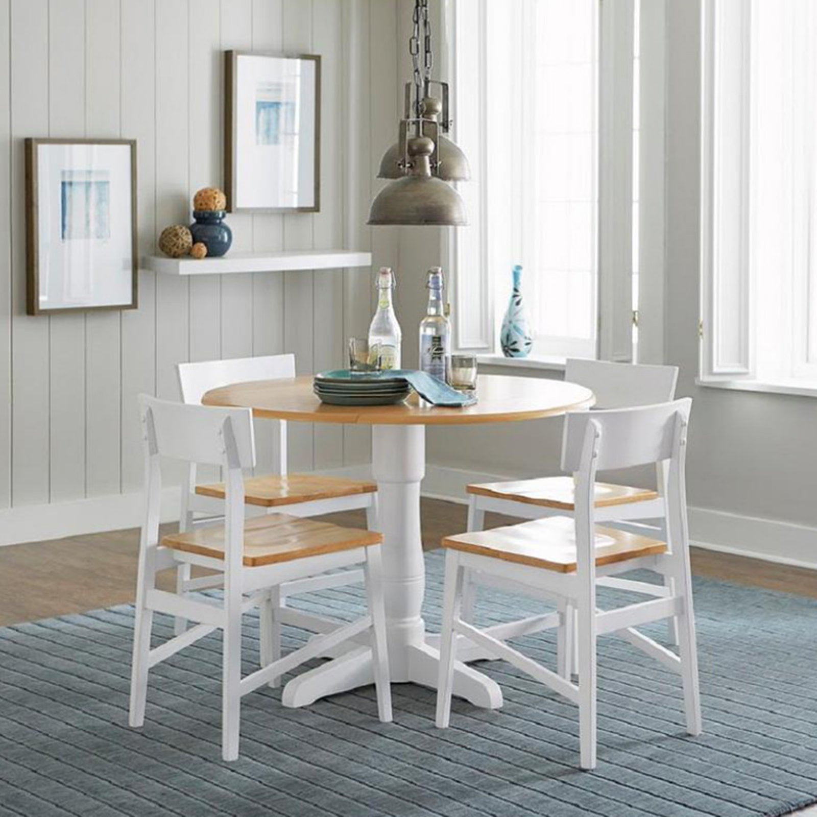 Progressive Furniture Christy Complete 40 in. Round Dining Table ...