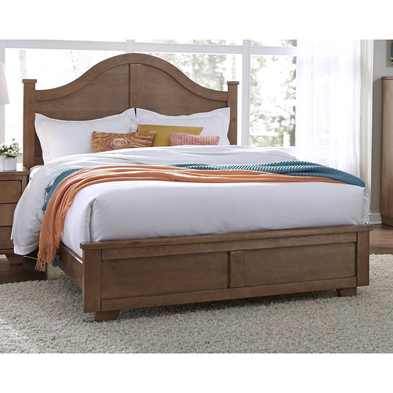 Progressive Furniture Diego Arched Panel Bed