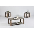 thumbnail image 1 of Progressive Furniture Driver Engineered Wood Cocktail & 2 End Tables in Gray/Oak, 1 of 1