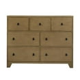 thumbnail image 1 of Progressive Furniture Hayden 7 Drawer Double Dresser in Blonde/Light Gold, 1 of 4