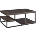 thumbnail image 1 of Progressive Furniture Lake Forest Rectangular Wood Cocktail Table in Cola Brown, 1 of 3
