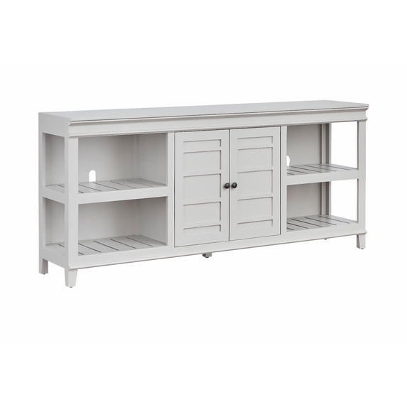 Progressive Furniture Reagan 72 in. TV Console - Swan White
