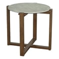 thumbnail image 1 of Progressive Furniture Rizzy Round Wood End Table in Gray/Brown, 1 of 3