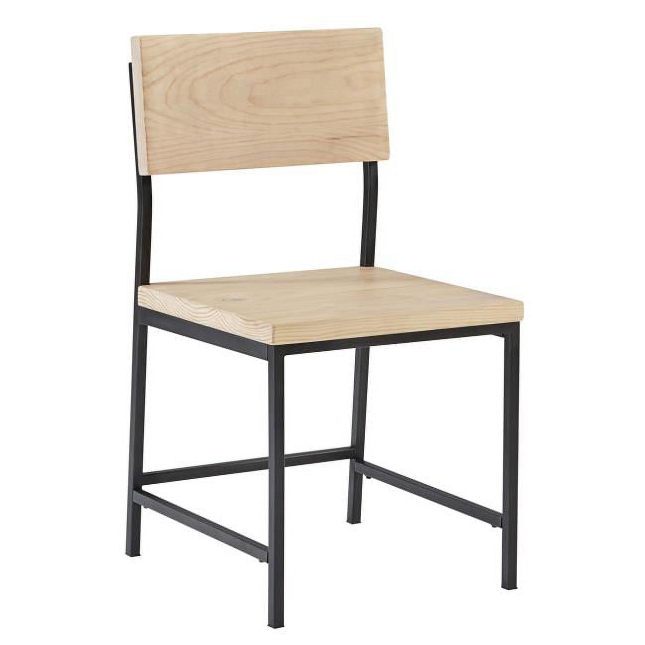Progressive Furniture Sawyer Wood/Metal Dining Chair in Natural