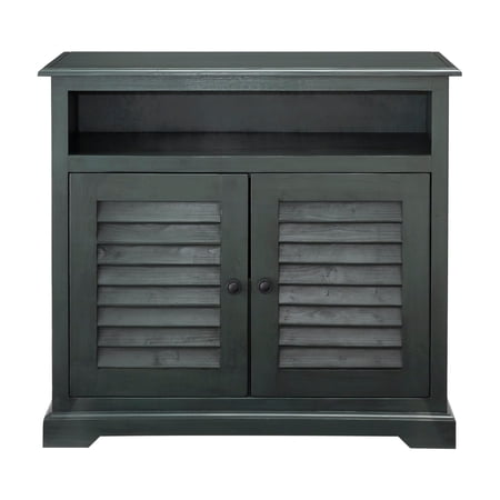 Progressive Furniture Shutter Lane Sage Green Wood Accent Chest