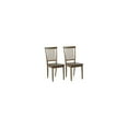 thumbnail image 1 of Progressive Furniture Southport Wood Set of 2 Dining Chairs in Walnut Brown, 1 of 3