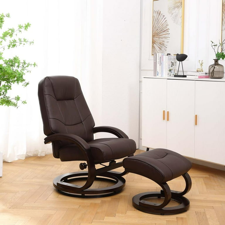 Swivel recliner with ottoman walmart hotsell