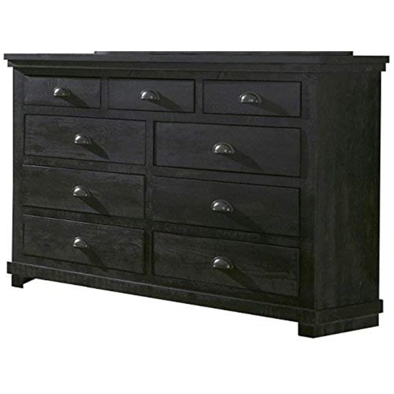 distressed black dresser Arlo 88