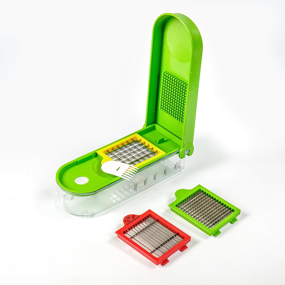 DICE GOODMAN GMR　 美品 Progressive Dice and Slice Chopper, 3 Interchangeable Blades
