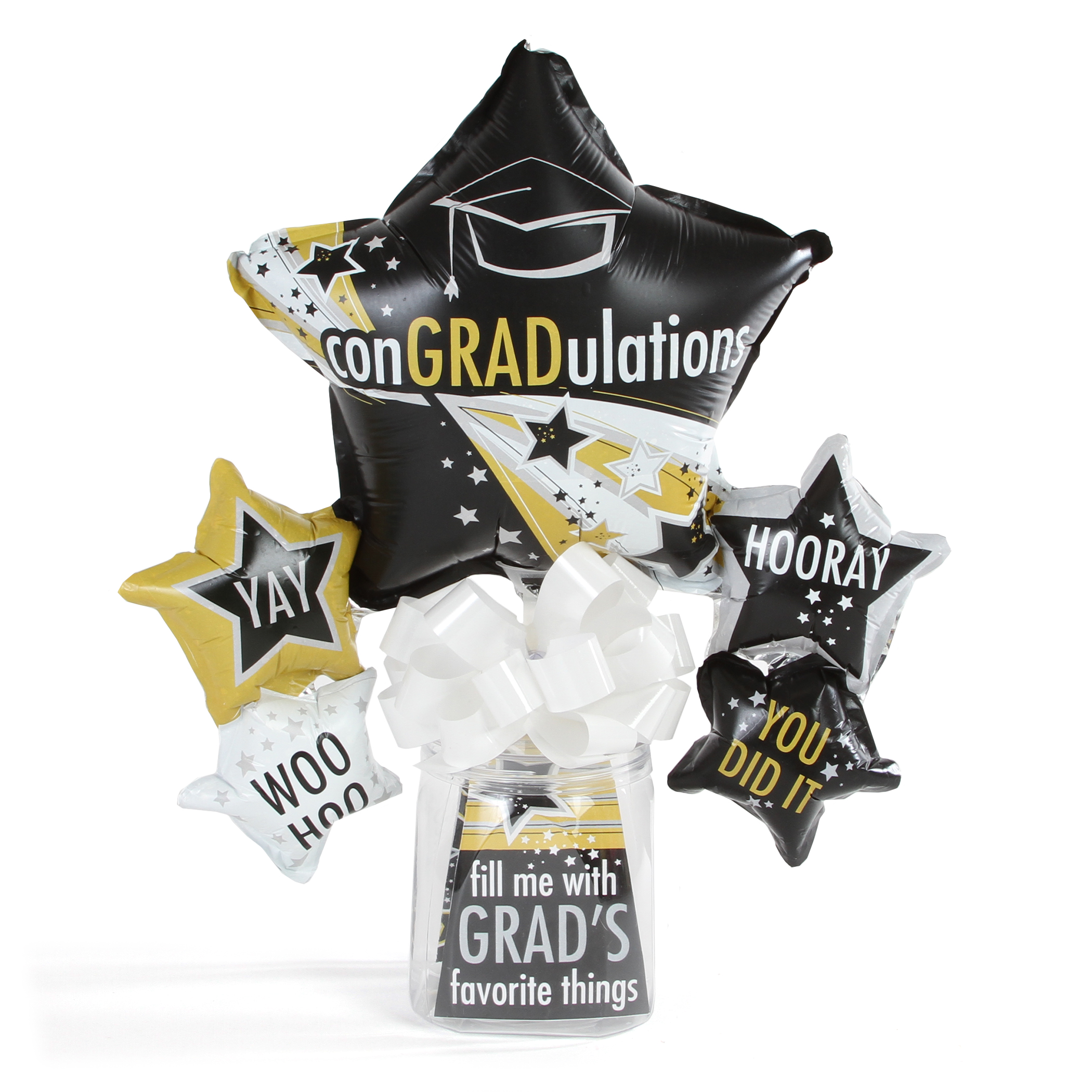 Container Graduate Pre Progressive Gifts Balloon Container Gift Set Congradulations Grad, by ...