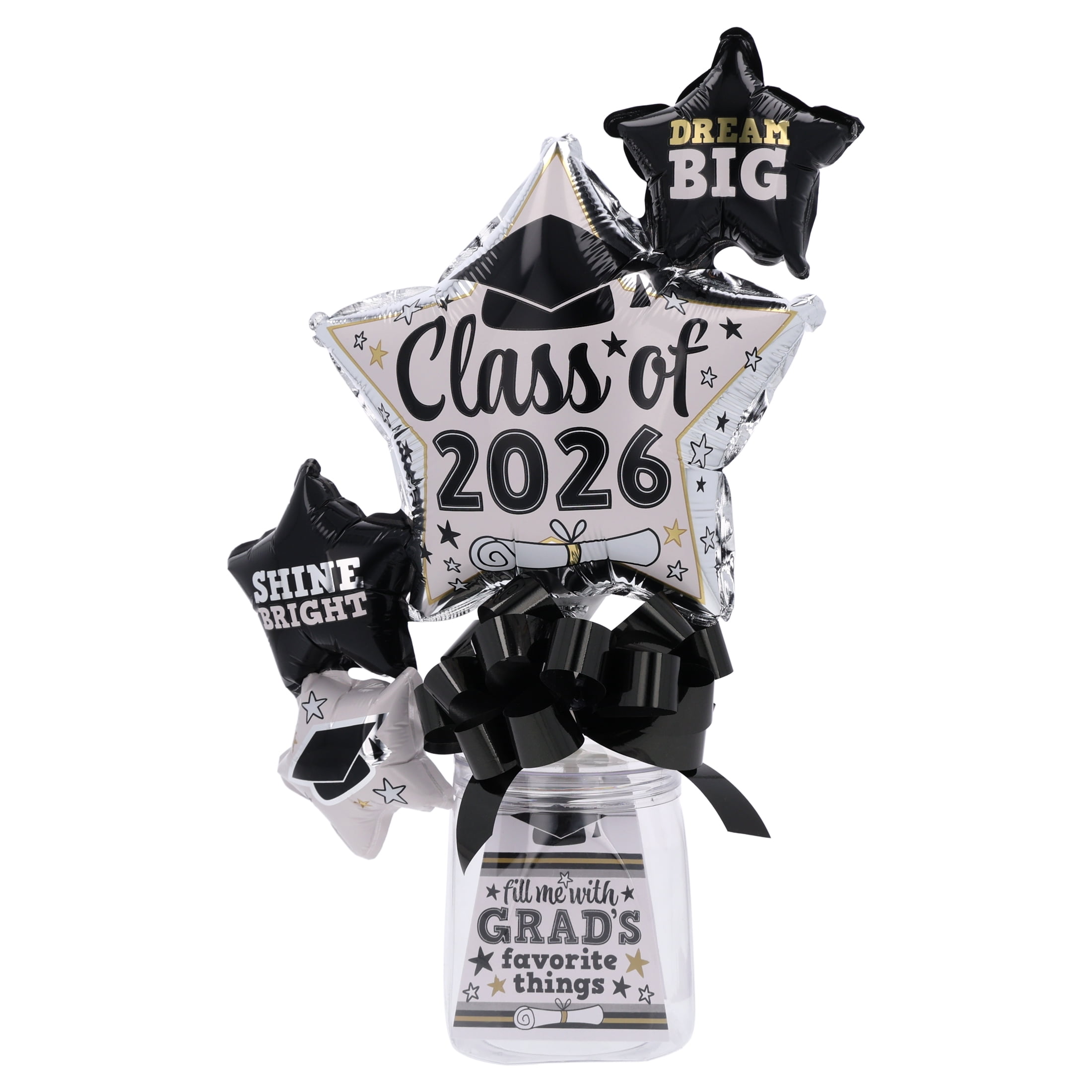 Class of 2026 Fillable Container Gift Set with Balloons, Graduation by ...