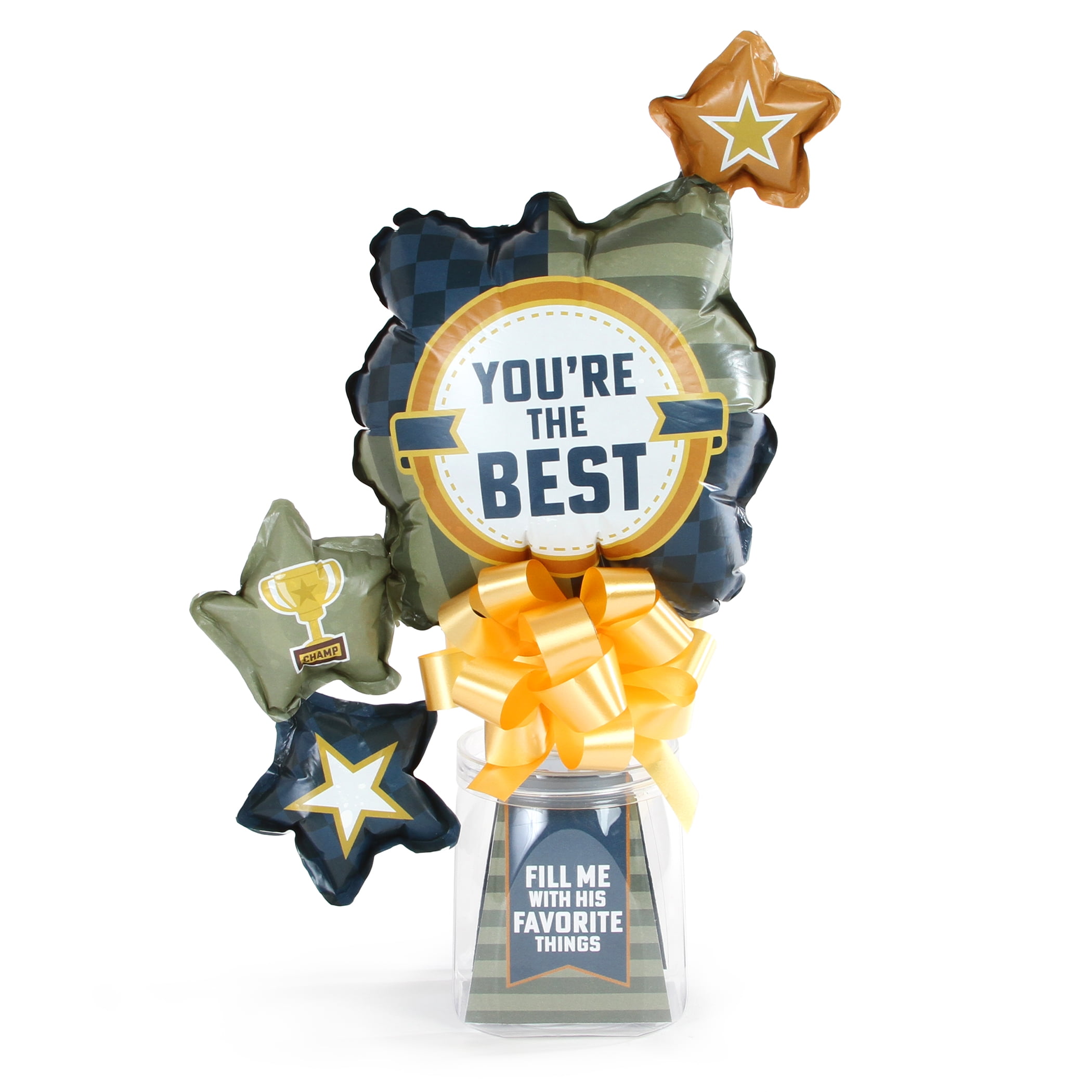 You're the Best Fillable Container Gift Set with Balloons, Father's Day by Way To Celebrate