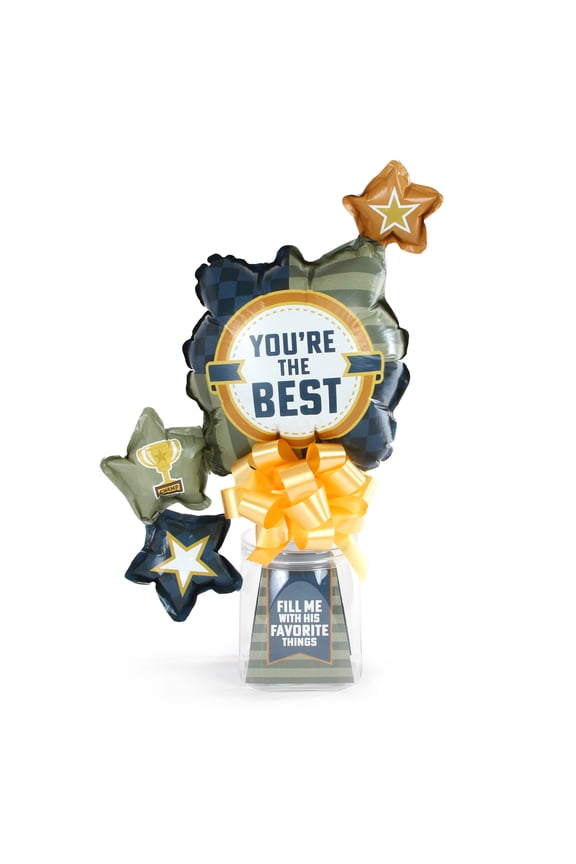 You're the Best Fillable Container Gift Set with Balloons, Father's Day by Way To Celebrate