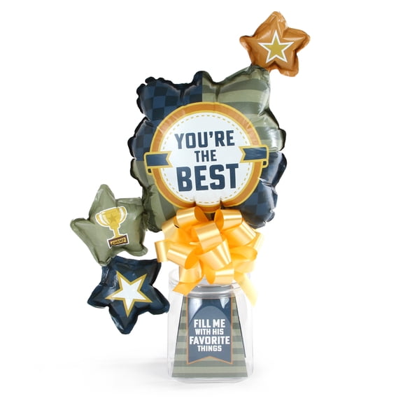 You're the Best Fillable Container Gift Set with Balloons, Father's Day by Way To Celebrate