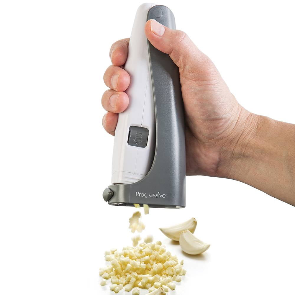 Progressive Handheld Garlic Cuber Mincer GPC2901 Holds 4 Cloves