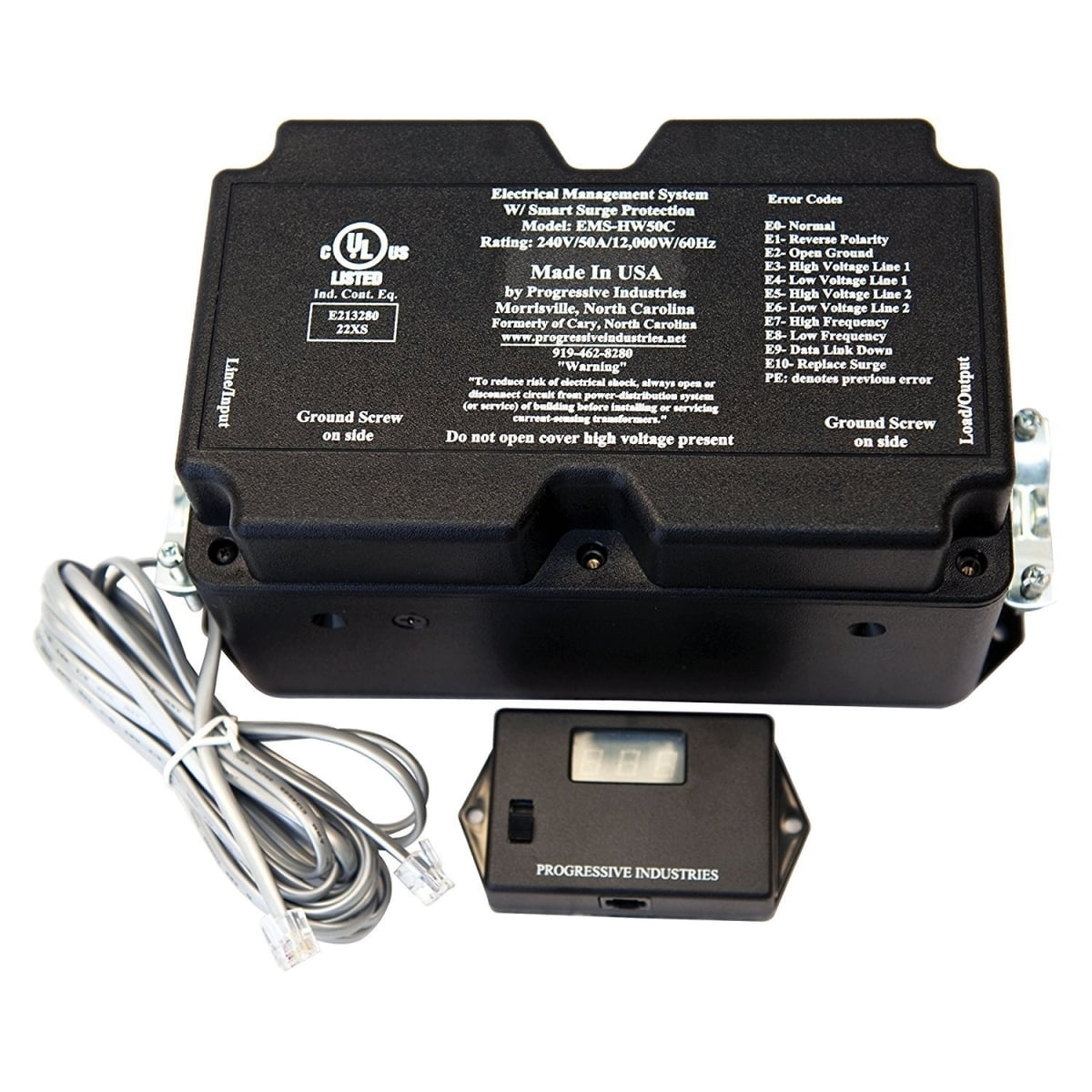 Progressive Industries EMSHW50C EMS Series 50A Surge Electrical