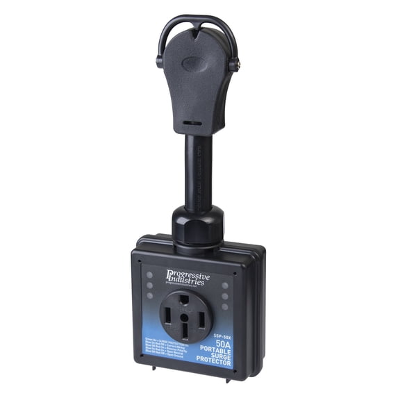 Progressive Industries SSP-50X Portable RV Surge Protector, 50 Amp