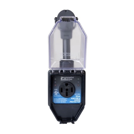 Progressive Industries SSP50X 50A 120/240V Smart RV Surge Protector with Lexan Housing