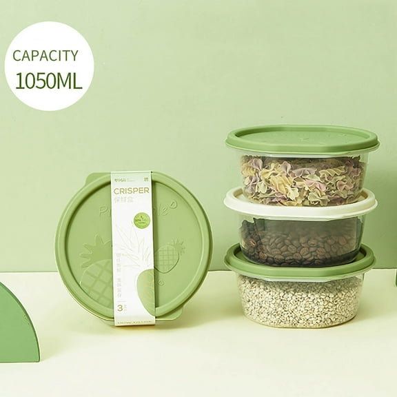 Progressive International Fresh Guacamole ProKeeper Plastic Kitchen Storage Container with Air Tight Lid (Green)