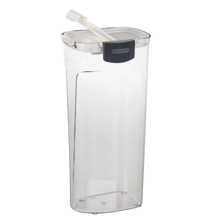  Progressive International PKS-100 BPA-Free Dishwasher-Safe  Plastic ProKeeper 4-Quart Flour Container, 1 Piece: Home & Kitchen