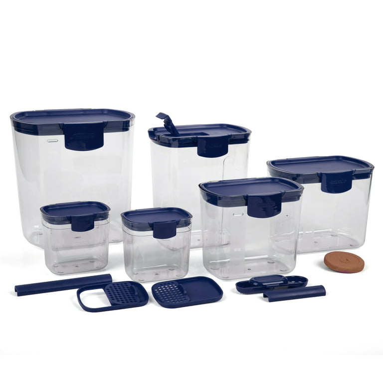  Hsei 6 Sets 6 Quart Commercial Food Storage Containers